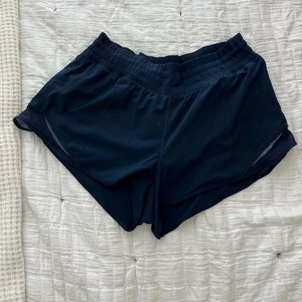 Navy Hotty Hot - High Rise short!!